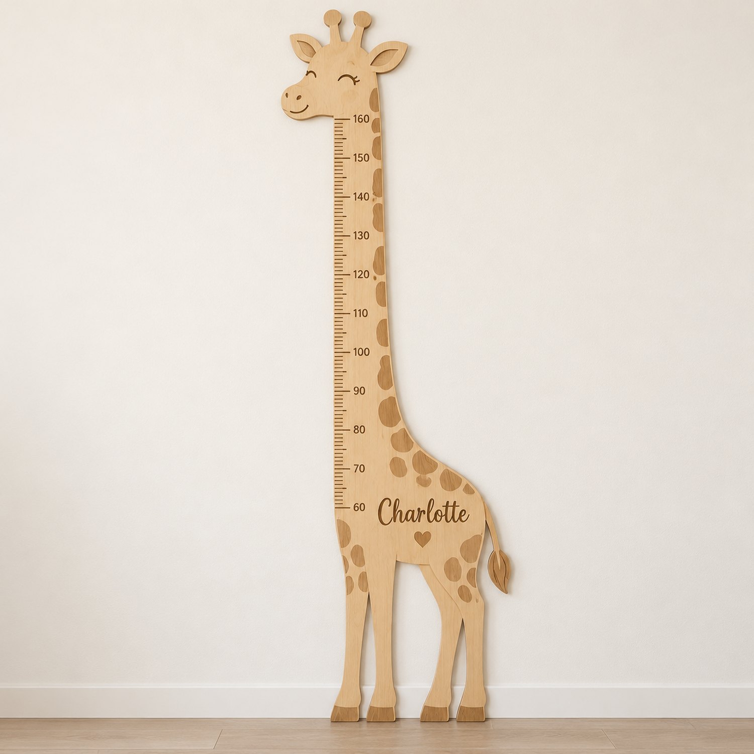 Charlotte giraffe growth chart