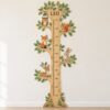 Forest animal tree growth chart personalized LEO